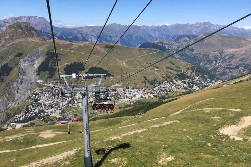 Appartement Cosy Deux Alpes Front De Neige 34M2 6P 몽 드 랑 외부 사진