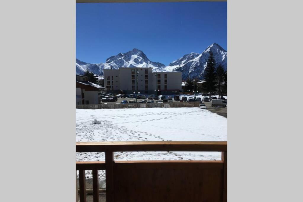 Appartement Cosy Deux Alpes Front De Neige 34M2 6P 몽 드 랑 외부 사진